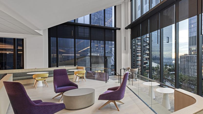 BlackRock sitting area