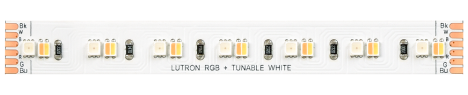 Lumaris RGB tunable white tape light, a flexible, field-cuttable tunable white light