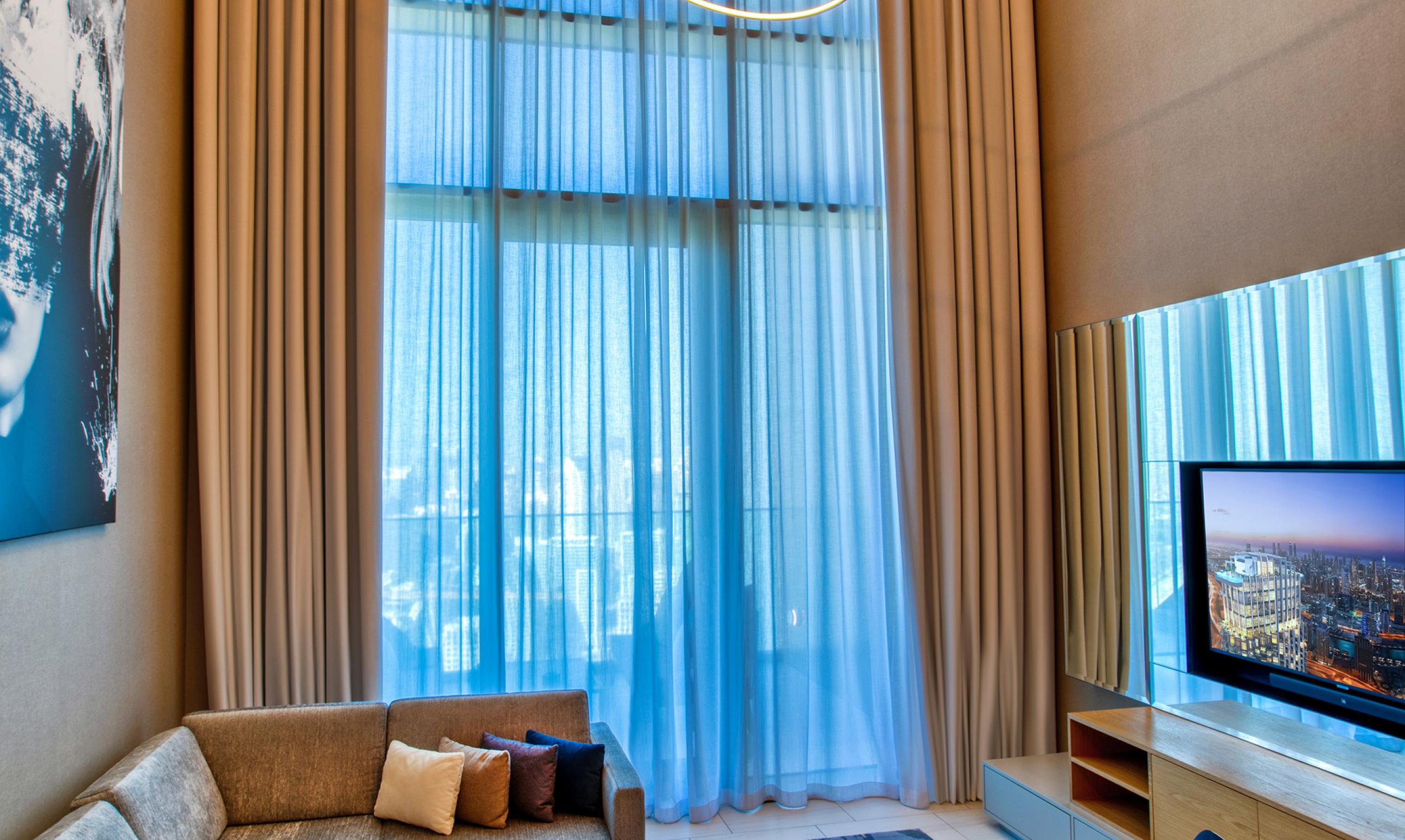 living-room-SLS-dubai-sheer-drapes-closed